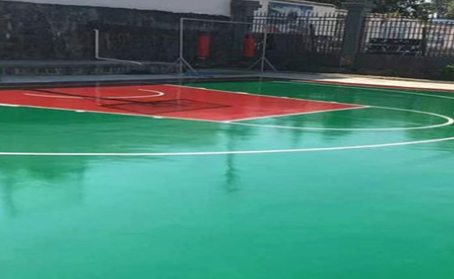 亳州篮球场翻新地面